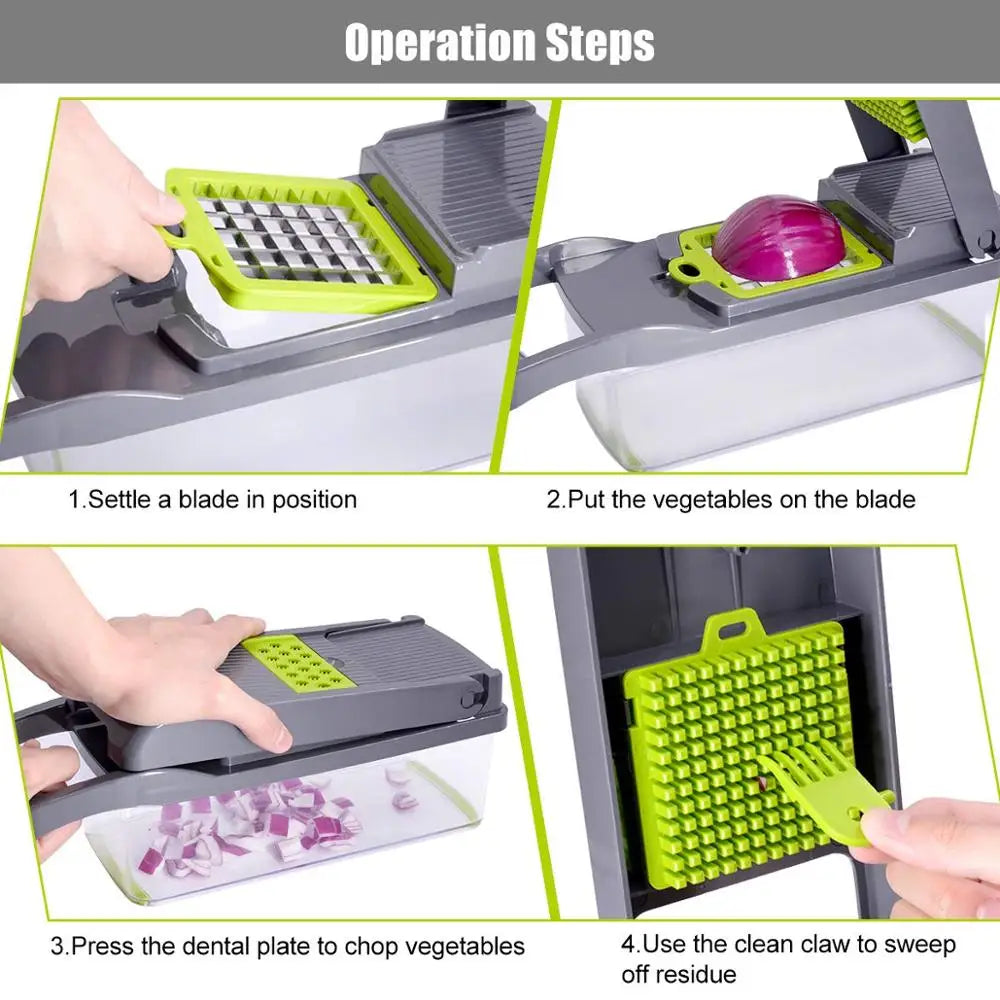 Multifunctional Vegetable Cutter Grater