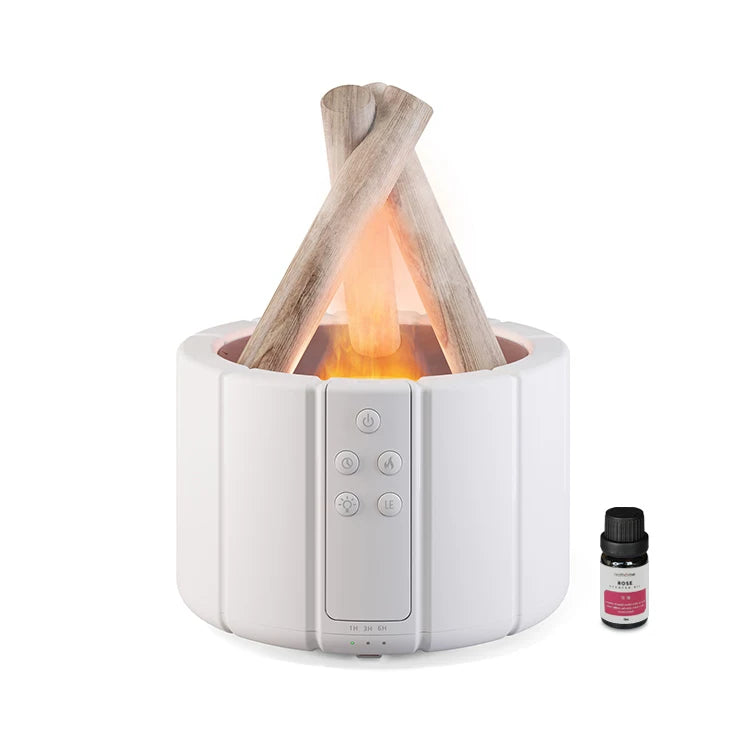 Flame Aroma Diffuser & LED Humidifier
