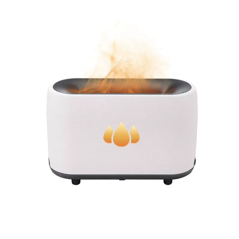 Flame Aroma Diffuser & LED Humidifier