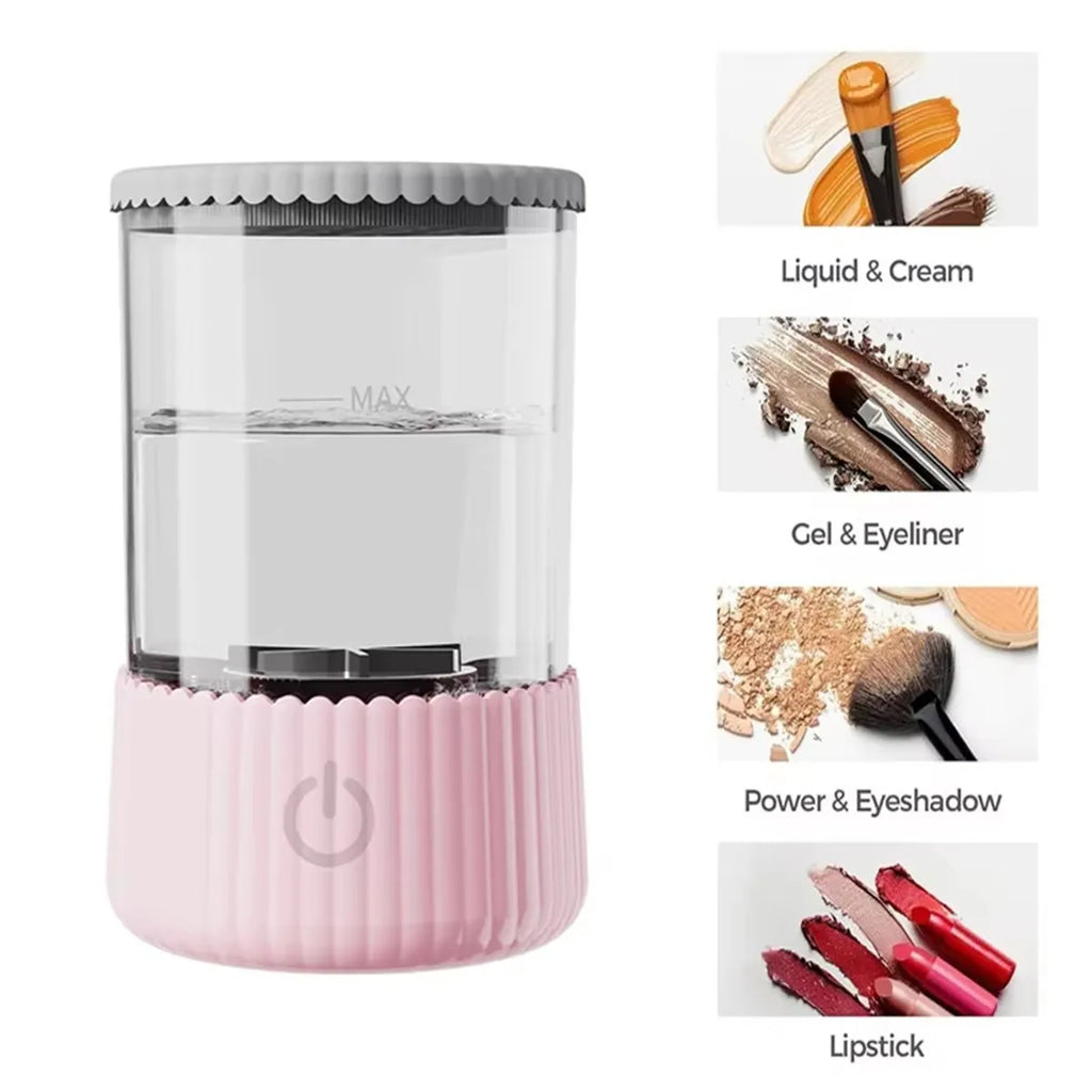 3-in-1 Electric Makeup Brush Cleaner USB