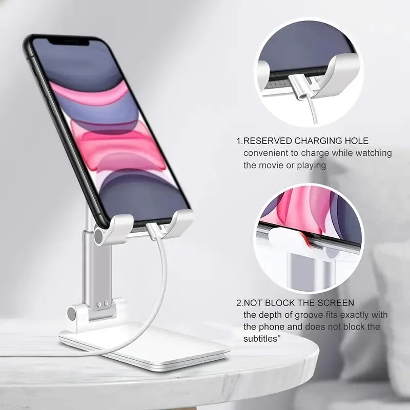 Adjustable Desktop Phone and Tablet Stand
