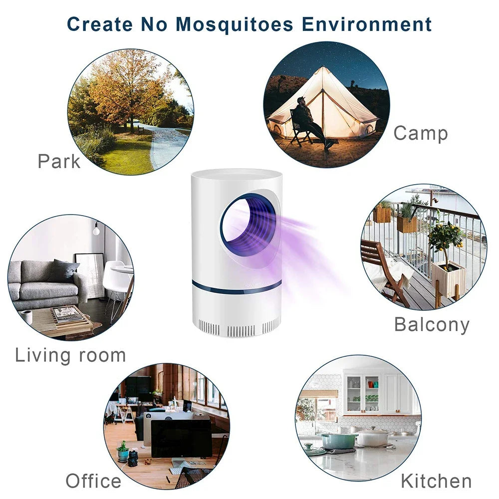 Electric Mosquito Killer LED Trap Lamp