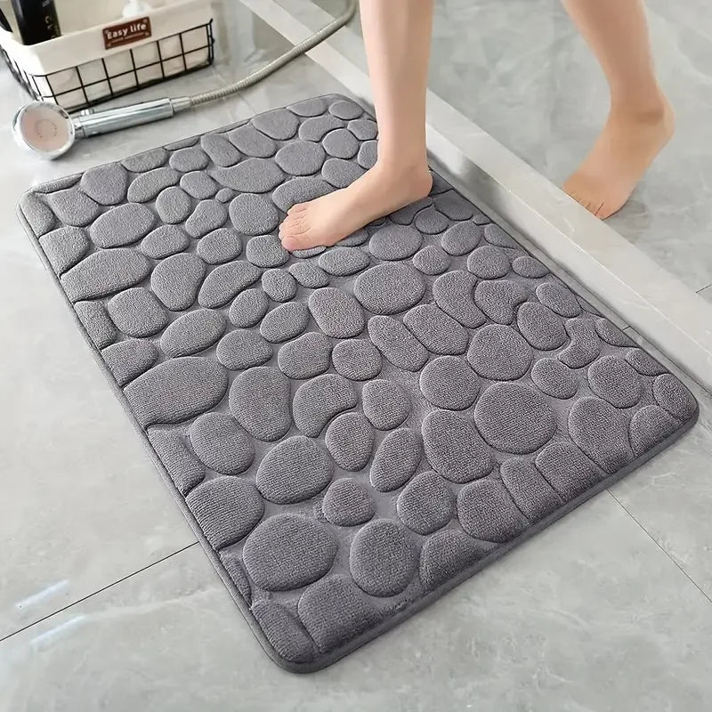 3D Non-Slip Absorbent Bathroom Mat