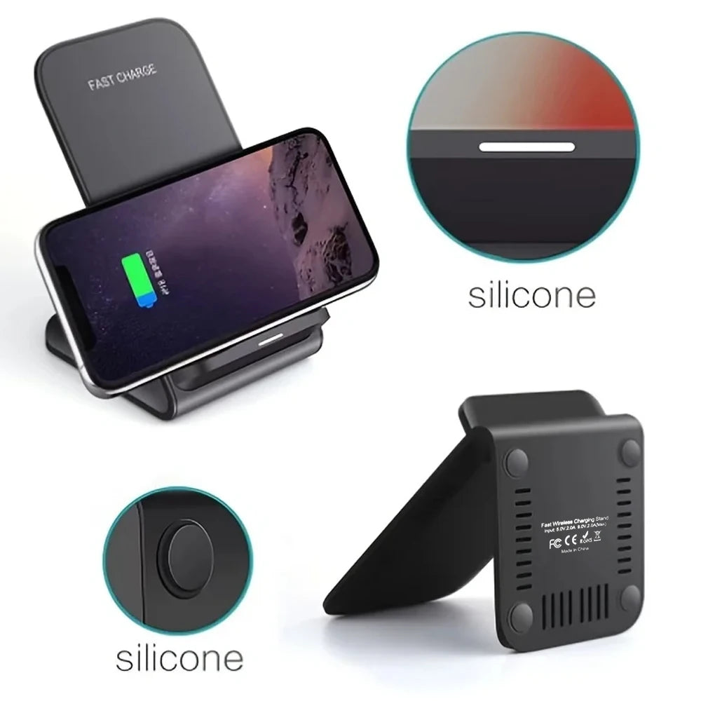 100W Wireless Charger Stand Fast Dock