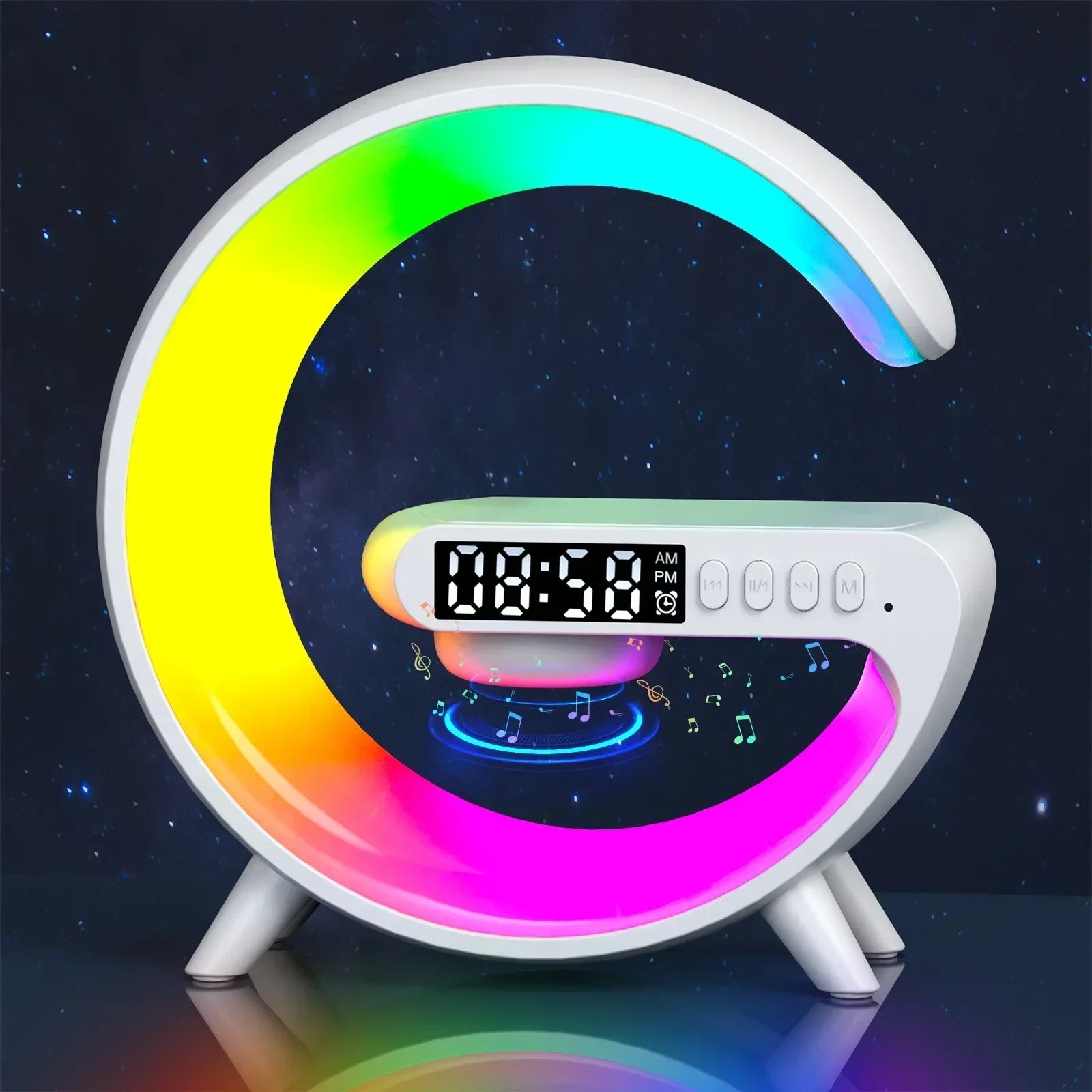 Multifunction Wireless Charging Stand RGB