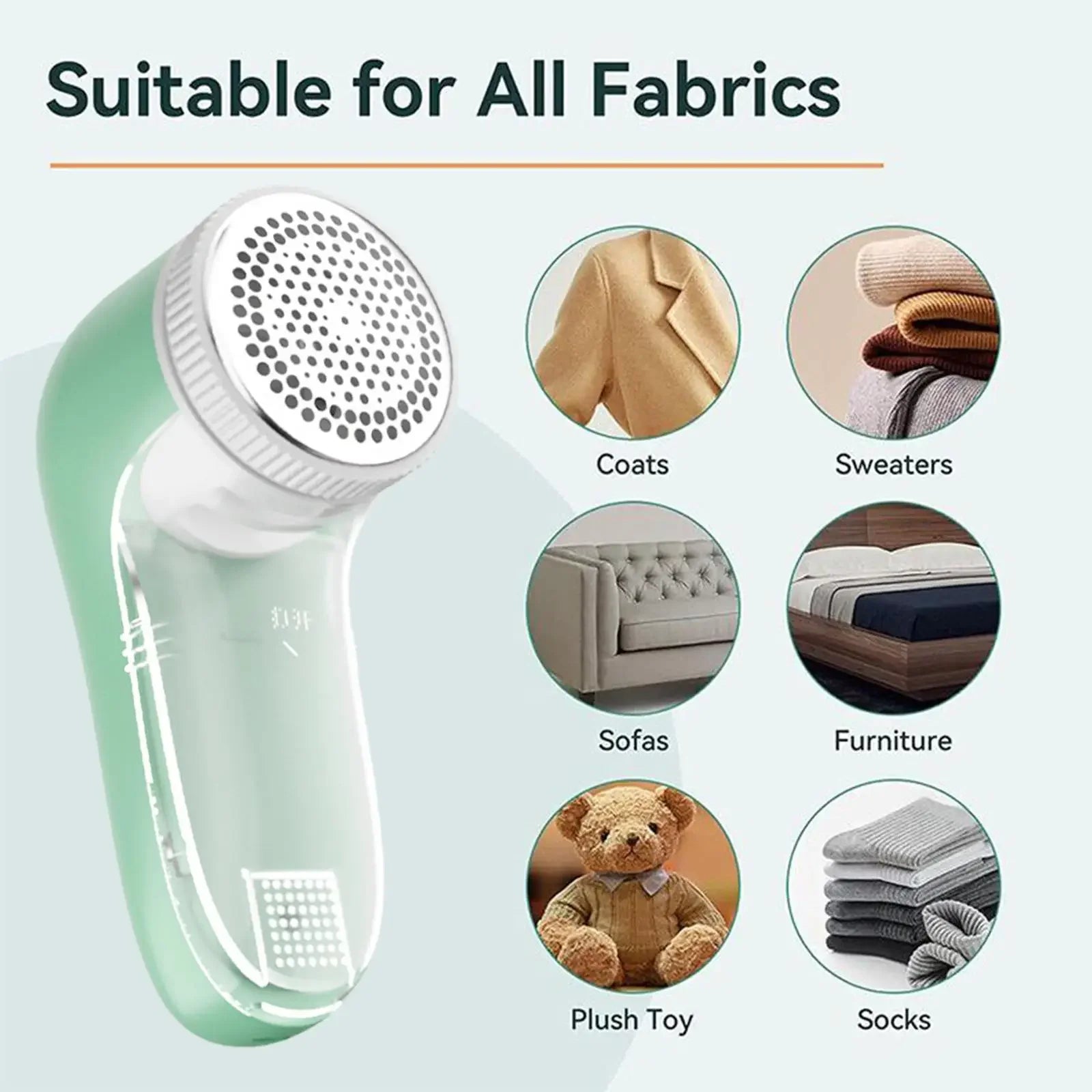 Electric Fabric Lint Remover Portable