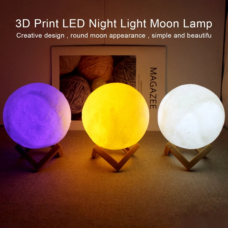 LED Moon Galaxy Decorative Lamp