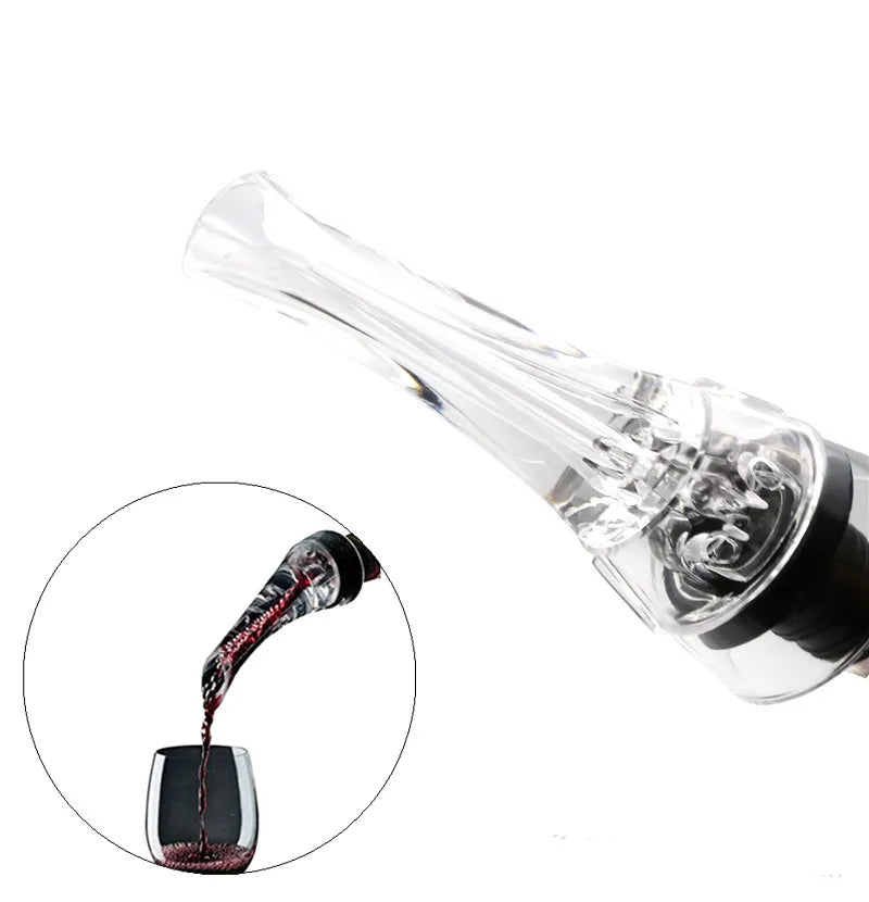 Acrylic Wine Aerator Pourer Stopper