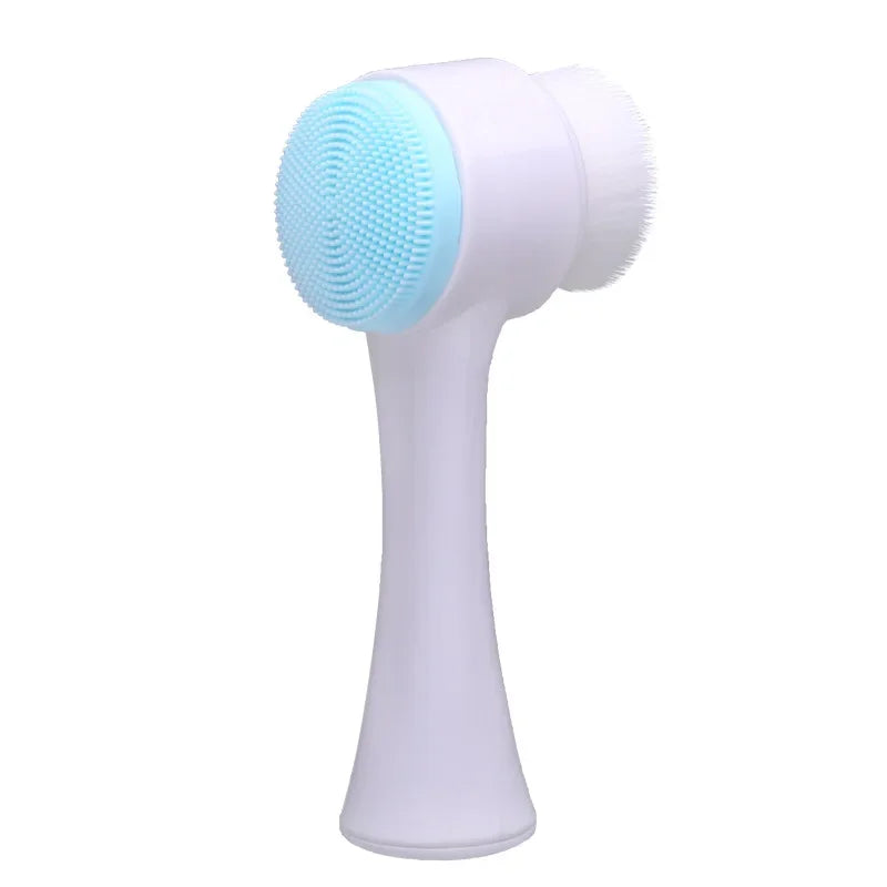 2-in-1 Double-Sided Silicone Face Brush