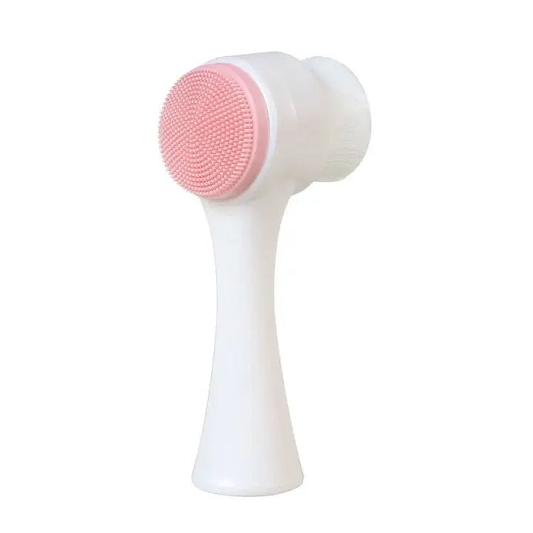 2-in-1 Double-Sided Silicone Face Brush