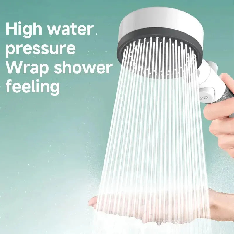 8-Mode High-Pressure Shower Head Filter