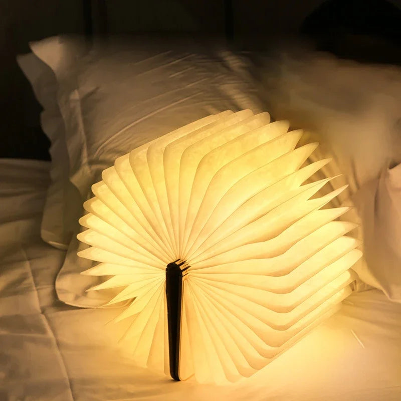 3D Folding LED Book RGB Lamp
