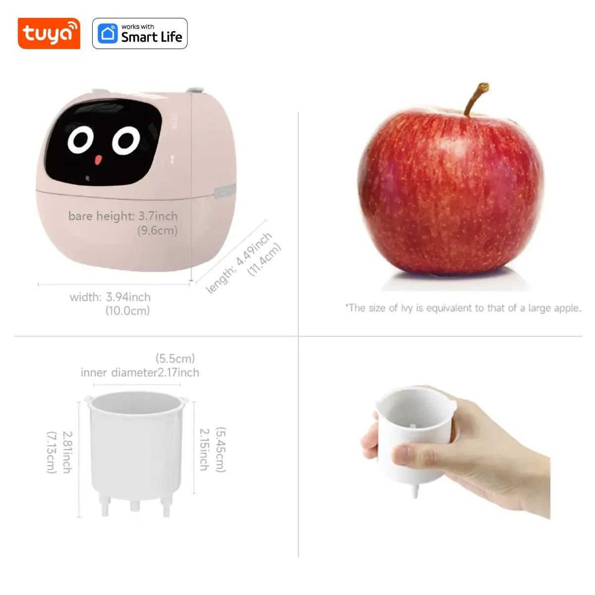 Tuya Ivy Smart Planter with Sensors