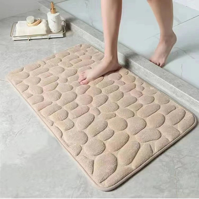 3D Non-Slip Absorbent Bathroom Mat