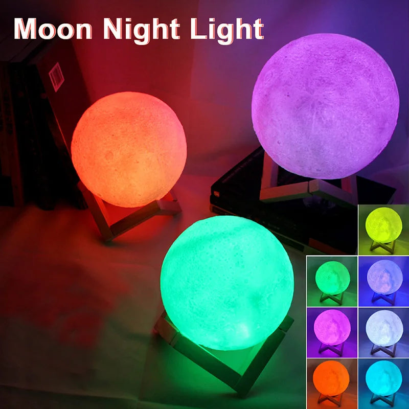 LED Moon Galaxy Decorative Lamp