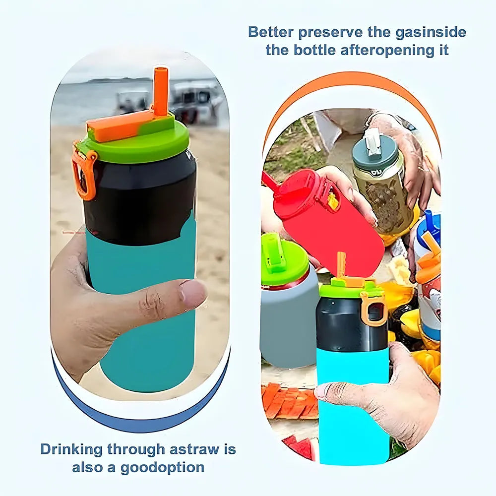 4PCS Silicone Soda Can Covers