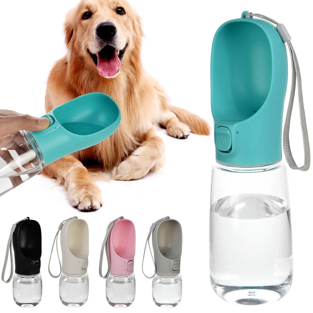 Portable Pet Water Bottle & Dispenser