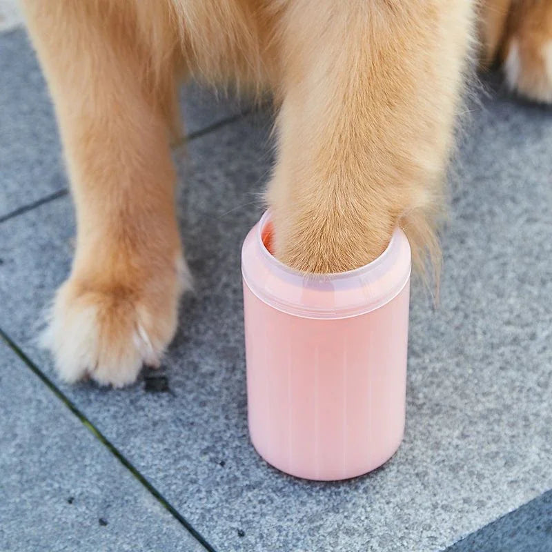 Portable Pet Paw Cleaner Silicone Brush