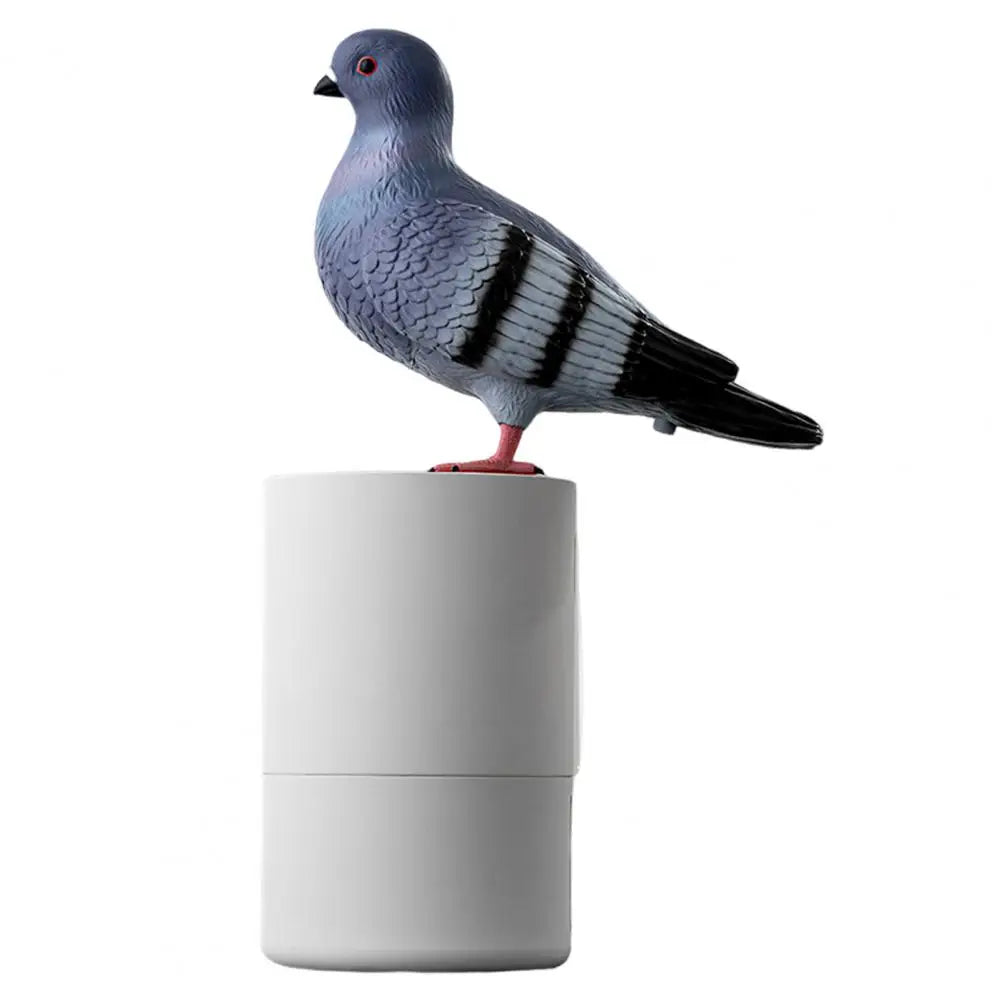 Pigeon shaped soap dispenser