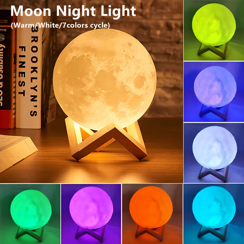 LED Moon Galaxy Decorative Lamp