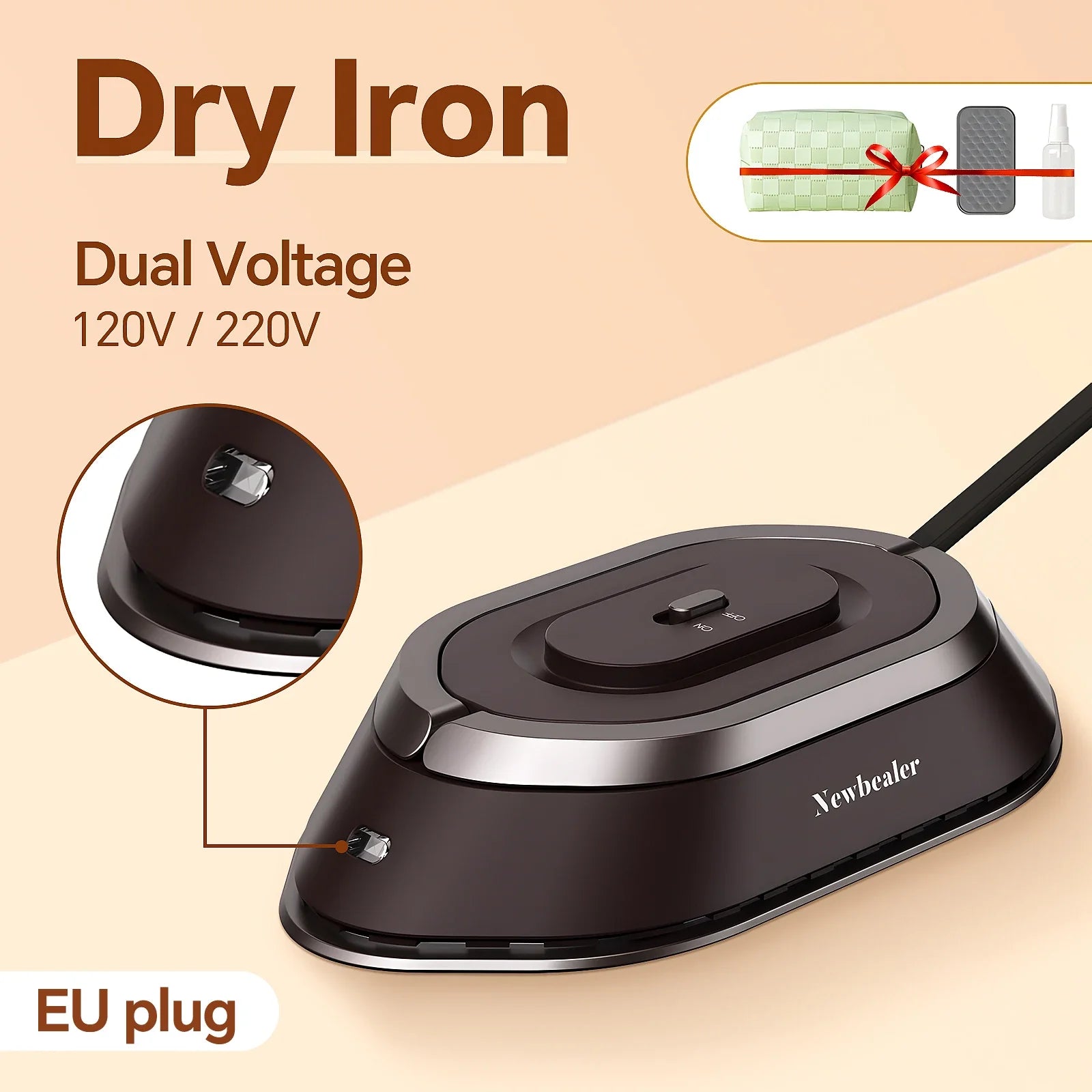 Mini Travel Electric Iron Fast Heating